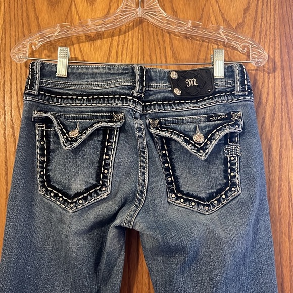 Miss Me Size 29x33 Bootcut Jeans - Picture 7 of 11